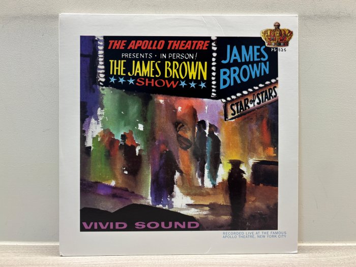 晨雨黑膠【西洋】滾石500大,美版,Polydor,Mono,early 2000's版, James Brown – Live At The Apollo