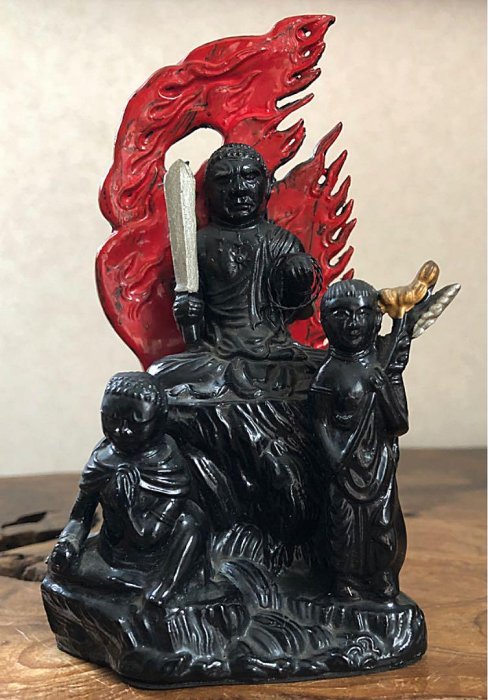 仏教美術金工不動明王三尊像| Yahoo拍賣