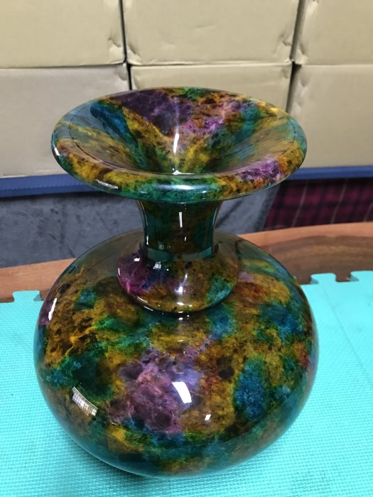 浪人藝術】~ 花蓮七彩玉~ 03 ~ 花瓶寶瓶~ | Yahoo拍賣