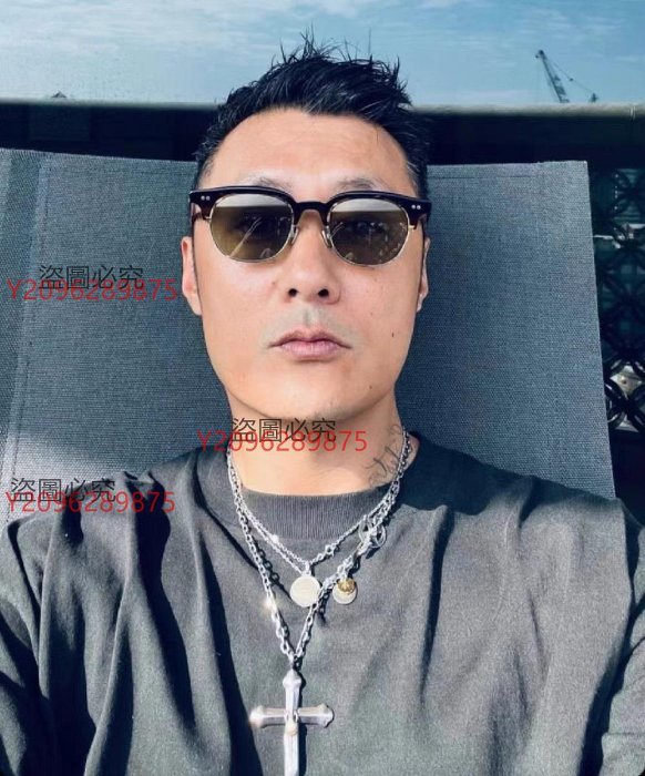 余文樂同款Goro's 高橋吾郎金貝羽十字架吊墜鏈925純銀日潮項鏈鏈