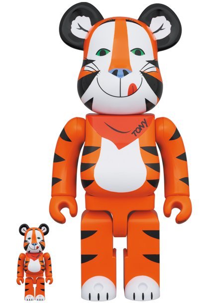 BEETLE BE@RBRICK TONY THE TIGER VINTAGE 東尼虎家樂氏復古100