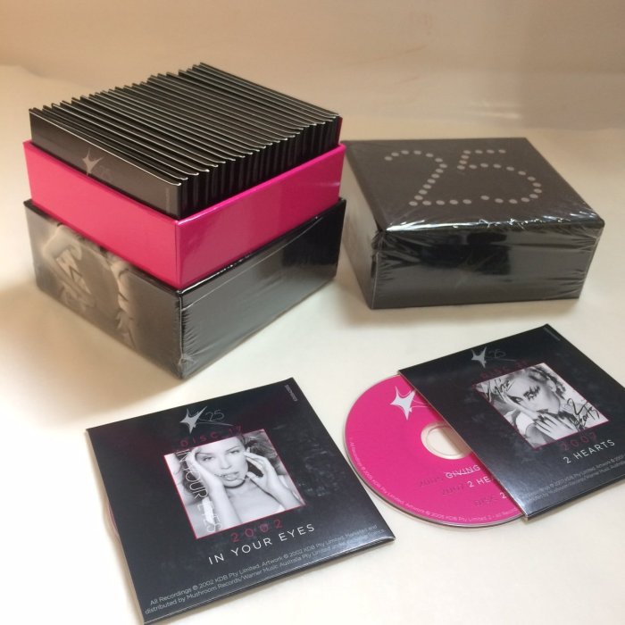 TIME CAPSULE KYLIE MINOGUE 25th　25 × CD Kylie Minogue / K25 Time Capsule 2012 Limited CD BOX