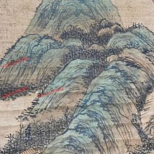編號GL一29三尺中堂畫李思訓山水畫手繪之作實物拍攝物圖材質宣紙裱好
