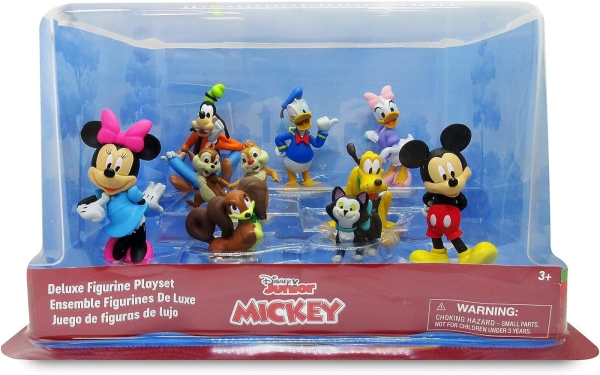 【震撼精品百貨】Micky Mouse 米奇/米妮 ~美國迪士尼DISNEY 米奇家族公仔9入組*08743