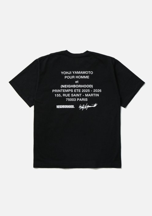 NEIGHBORHOOD NH X YOHJI YAMAMOTO . TEE SS-1 短袖。太陽選物社