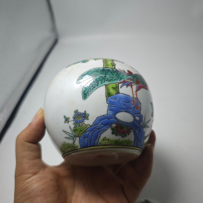 清時代 粉彩 茶葉罐 【公式通販】