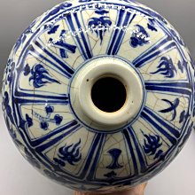 中国古美術✦青花釉裏紅捏花蕭何月下で韓信を追う梅瓶✦文房具・純手描き・陶芸・花瓶 元代青花釉里紅蕭何月下追韓信圖梅瓶舊藏古董古玩二手【聚福閣】-2362