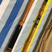 日本製頂級鯨穗調竹竿江戶和竿名師手作186公分長六尺多並繼船竿黑鯛竿
