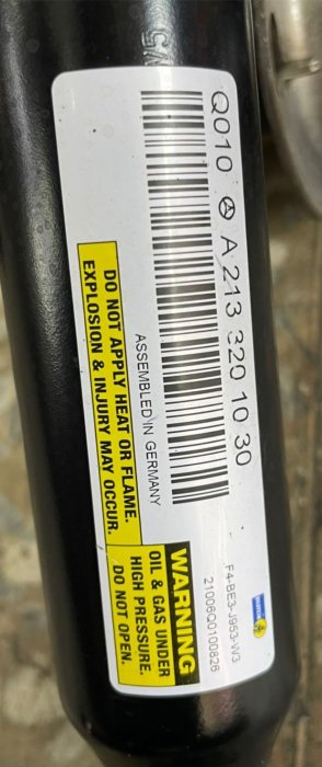 W213 E300 2WD 原廠拆車中古避震器 BENZ 2017 美 狀況良好倍適登代工