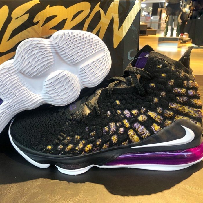 【正品】Nike LeBron 17 EP 詹姆斯 17 黑色 運動 藍球 BQ3178-004潮鞋