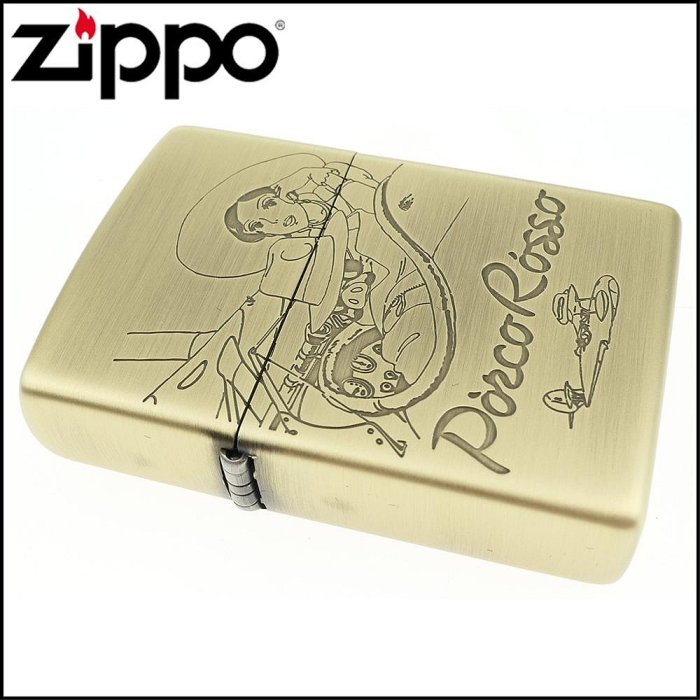 ☆哈洛德小舖☆【ZIPPO】日系~吉卜力工作室-宮崎駿-紅豬-吉娜-Savoia號