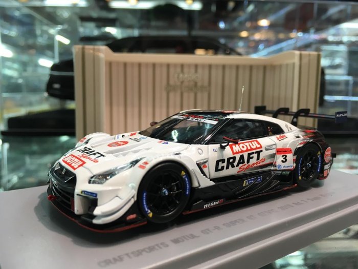 C3【未開封品】EBBRO CRAFTSPORTS MOTUL GT-R R35 Ebbro 1:18 Craftsports Motul Nissan GT-R #3 • DiecastSociety.com