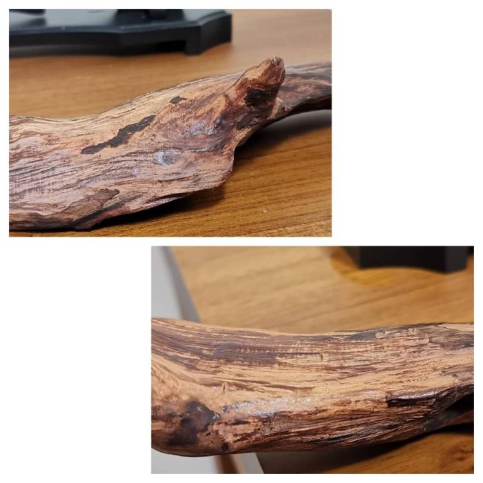 多藝多]海南黃花梨辟邪降香野生紅紫油梨根瘤料千年土埋中空雞骨