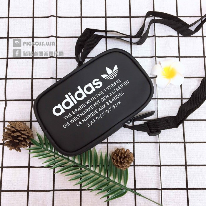 adidas gazelle silver green womens Genuine Leather Smell-Proof Mini Clip Case (Black Only) Black