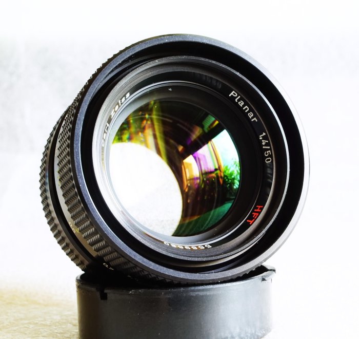 悠悠山河】收藏級西德製Rollei HFT Carl Zeiss Planar 50mm F1.4 QBM