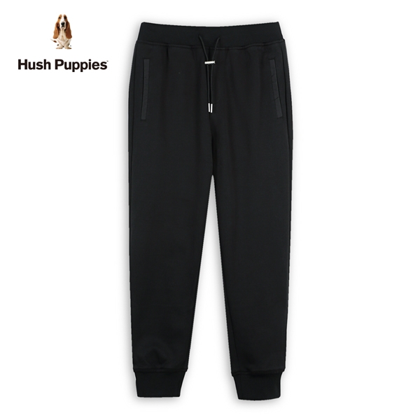 Hush Puppies 長褲 男裝素色立體HP縮口運動長褲