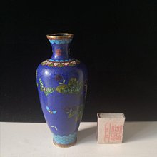中古 景泰藍 双耳花瓶 花器 銅胎 七宝焼 工芸品 中古 景泰藍 双耳花瓶 花器 銅胎 七宝焼 工芸品 中古 景泰藍 双耳花瓶