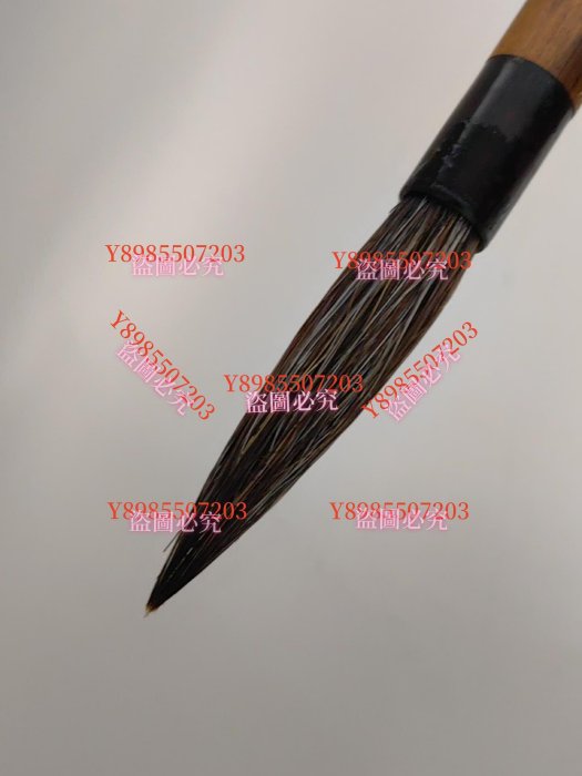李福壽系列，80年代山馬書畫兼毫、硬毫回流毛筆，手工，頂斗，湘妃竹