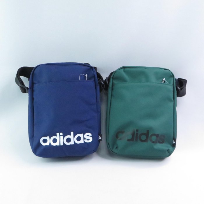 ADIDAS 側背包LINEAR ORG 斜背包IN6128 藍/ IN6129 綠| Yahoo拍賣