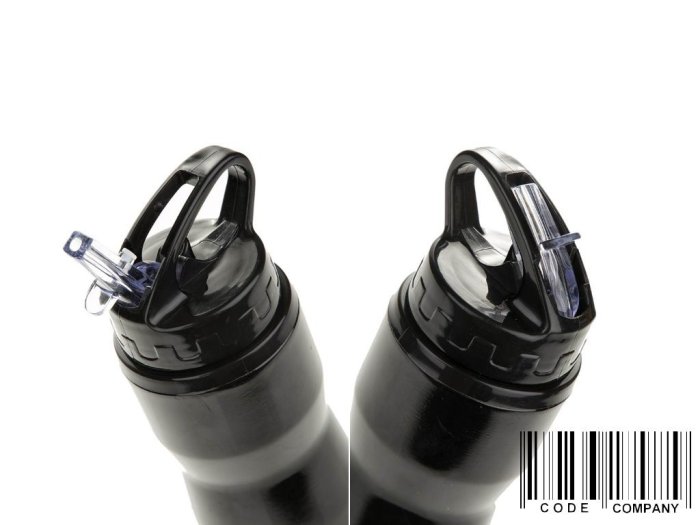 壺 CodE= REEBOK METAL WATER BOTTLE 不鏽鋼運動水壺(黑灰) BP8844 750ML