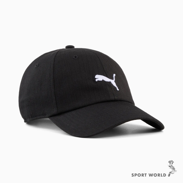 Puma 帽子 老帽 刺繡 大跳豹 黑【運動世界】02752701