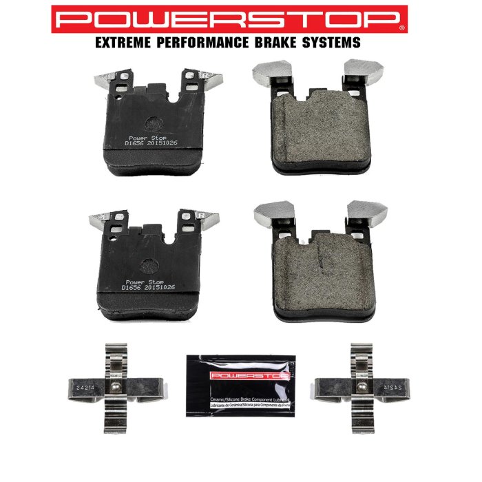 【汽車零件王】 POWERSTOP 碳纖維陶瓷來令片 後輪 BMW F30 MP卡鉗專用