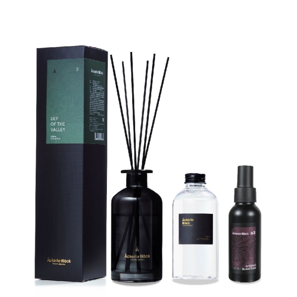 (限定組合)阿克黑擴香噴霧套組/(擴香+補充+舒眠噴霧)再贈擴香棒 多款香調可選 台灣製