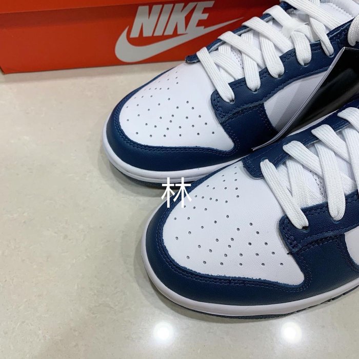 Nike Dunk Low Valerian Blue 白藏青海軍藍白藍紅白藍男鞋DD1391-