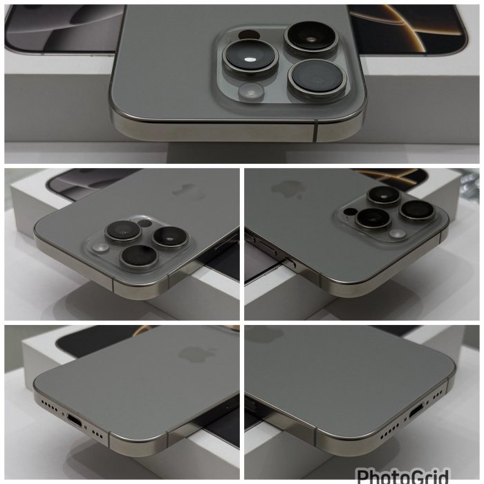 iPhone 16 Pro 256G 展示機 原鈦色 刷卡分期【米米瑞隆】高雄實體 可出租 C2971