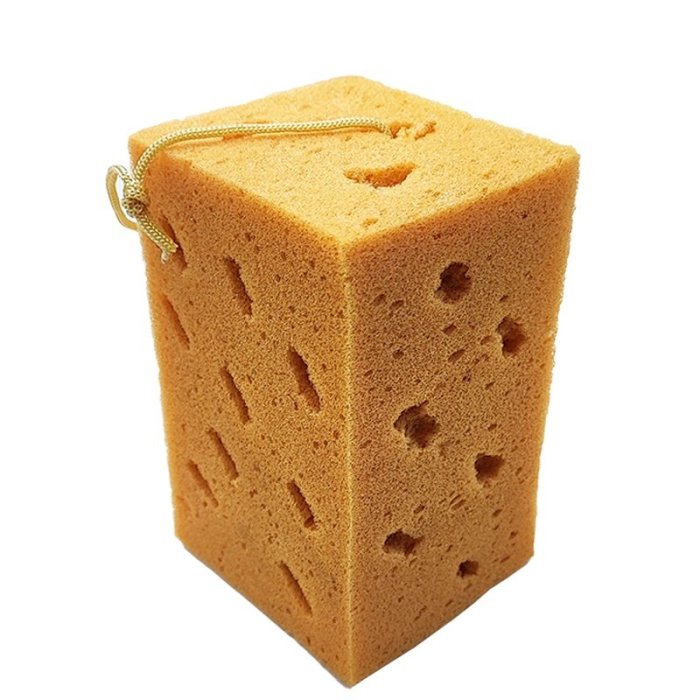 【珍愛頌】C048 加厚型 9CM 珊瑚海綿 洗車海綿 擦車海綿 泡沫海棉 吸水海棉 蜂窩狀 浴室清潔 汽車清潔 擦車