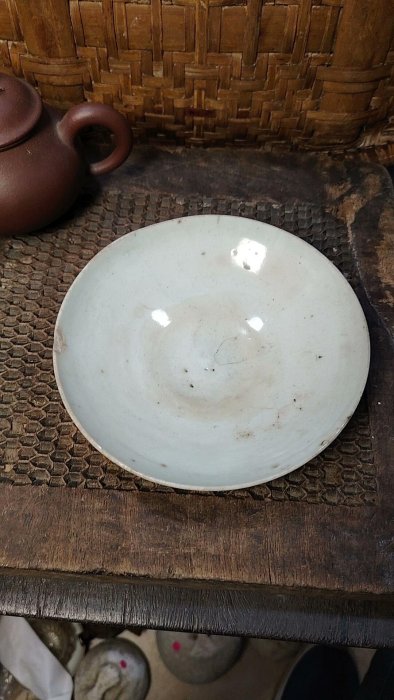 清末素色茶碗嚴選，兼具壺托功能，經典老物推薦收藏傳統老瓷茶具清代