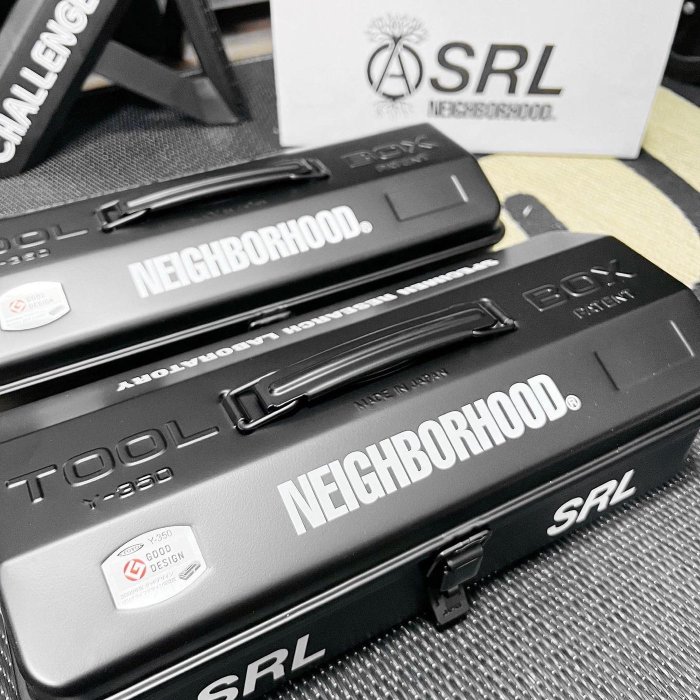 希望商店】NEIGHBORHOOD SRL / S-TOOL BOX Y350 22SS 金屬收納工具箱
