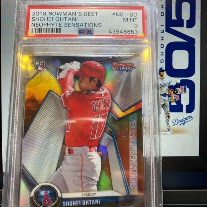 メ*ビ様 鑑定品 PSA9 2018 Bowman 大谷翔平 RC Topps 05ea2a45-0397-4adb-90fc-