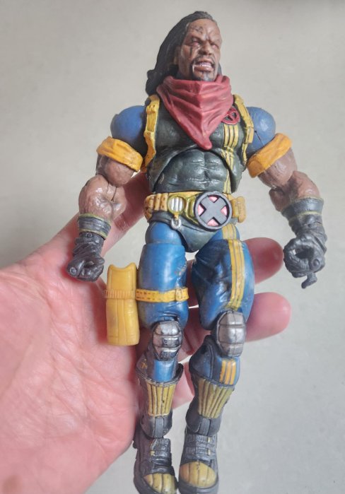 (老劉的收藏) 2005~6年 Toy Biz推出的Marvel Legends 系列「主教」長髮版公仔，古椎可愛，經典玩具，懷舊童玩，懷念童年快樂時光。1-3