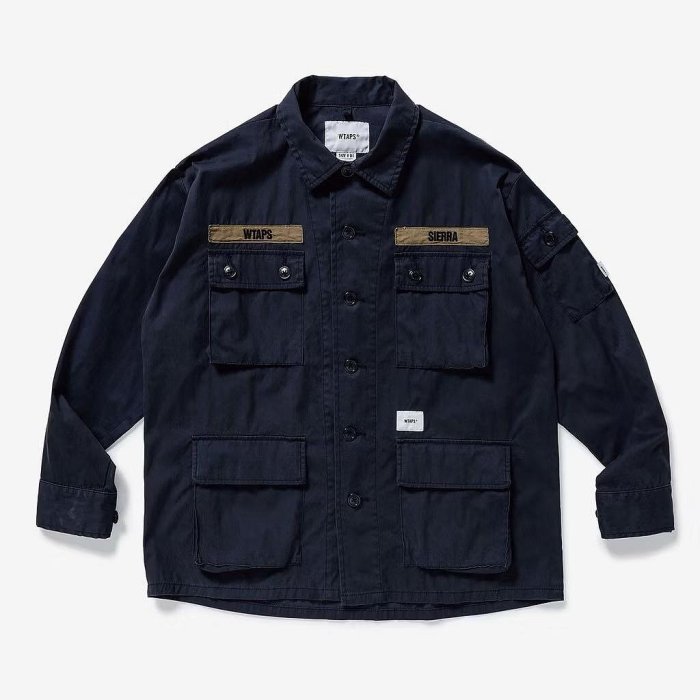 ジャケット・アウター Wtaps JUNGLE 01 / LS / COTTON. OXFORD. WTAPS Shirt JUNGLE 01 / LS / COTTON. OXFORD. TEXTILE