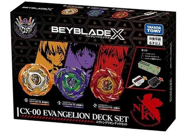 TAKARA TOMY BEYBLADE X 戰鬥陀螺 EVANGELION EVA 新世紀福音戰士聯名 全新亞版 現貨