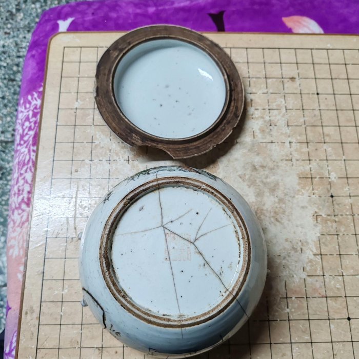 嚴選晚清民國花鳥粥罐，品相真實可驗，紋飾細膩珍藏佳品花卉鳥蟲風味