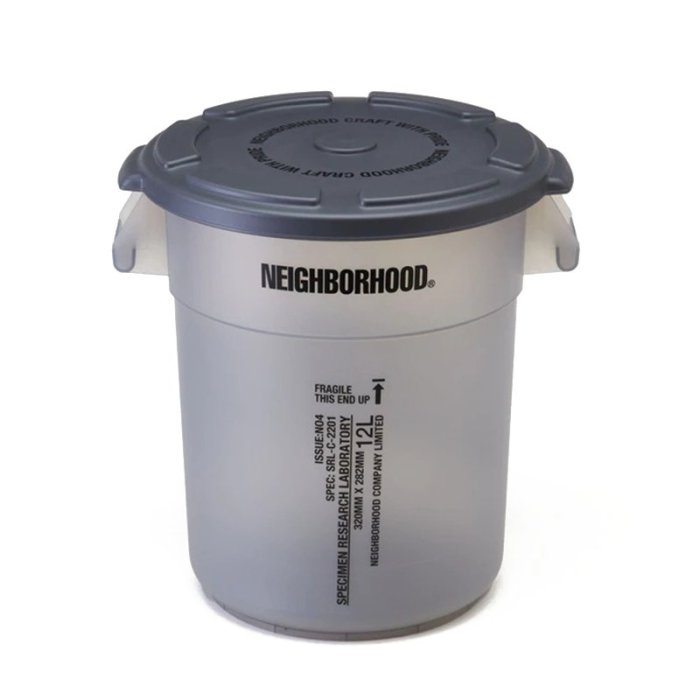 希望商店】NEIGHBORHOOD SRL THOR P-ROUND CONTAINER 22SS 水桶收納桶
