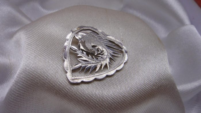 鳳凰白金吊墬 PT 鉑金 platinum 純白金 4.07g 白金墬飾 鉑金墬子 白金玉墬 二手白金 二手 回收 流當