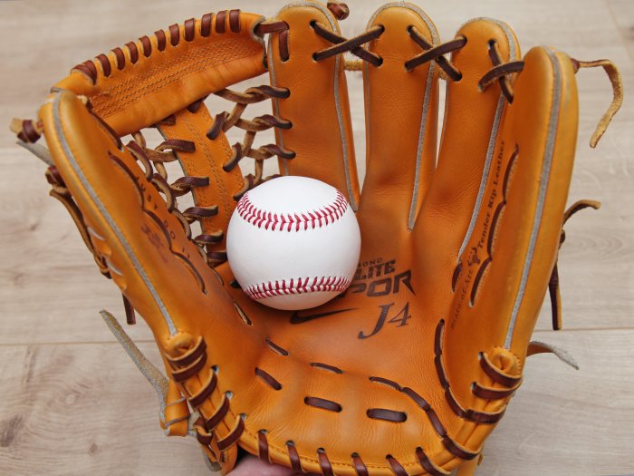絕版NIKE BASEBALL DIAMOND ELITE VAPOR J4 攻牛舌網檔硬式內野棒球