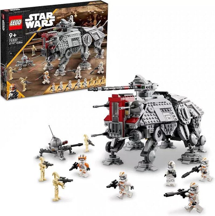 【現貨】LEGO 75337 樂高益智拼插積木擺設玩具星際大戰 AT-TE步行機