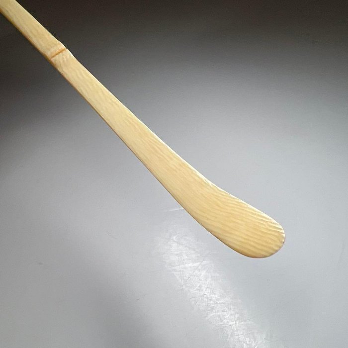 極上 竹型茶杓 木箱付 7g 東Y7-0612⭐︎2F