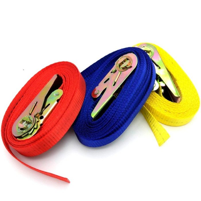 【珍愛頌】A184 貨車捆綁帶 5米 貨車捆物帶 機車捆物帶 貨車拉緊器 棘輪貨物綁帶 車頂架綁帶 車頂行李固定器 布猴