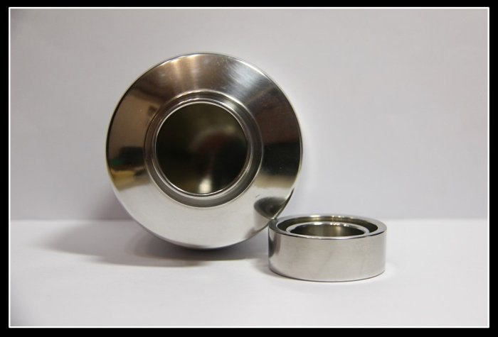 勇福堂》】日本茶道具－靜壽居藏苑造【純錫通僲（仙）式茶葉罐（茶罐