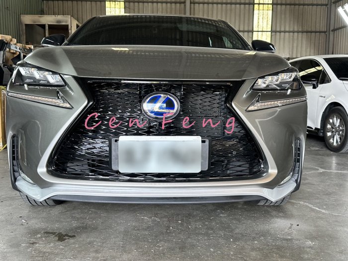 涔峰ＣＦ☆LEXUS NX NX200 14~17年 前期 F-Sport  F版 水箱護罩 水箱罩 前下巴 副廠件