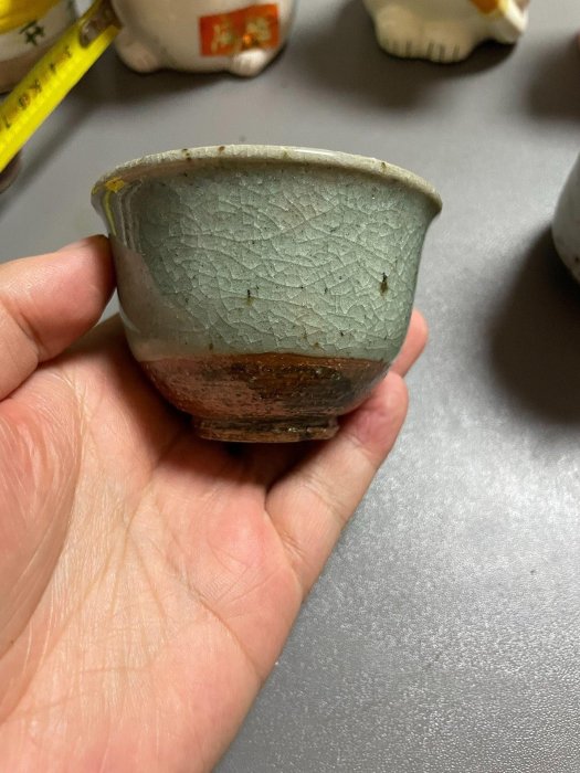 嚴選日本名家陶瓷茶杯，冰裂紋開片設計無瑕品，尺寸精確，底款清晰保證