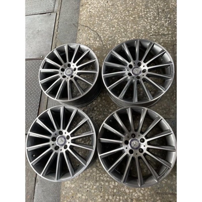 中古圈BENZ 原廠AMG 19吋 5/112 5X112 前後配鋁圈 W205 S205 W212 W213