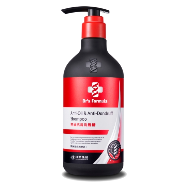 臺塑生醫 Dr's Formula 控油抗屑洗髮精(三代) 580g