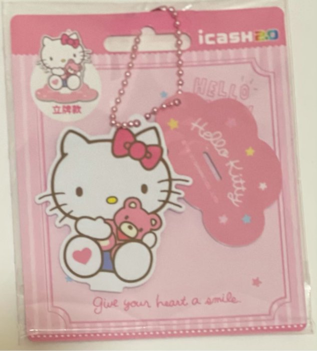 Kitty 悠遊卡 凱蒂貓悠遊卡 凱蒂貓愛金卡 凱蒂貓一卡通 三麗鷗悠遊卡 三麗鷗愛金卡 Hellokitty 限量立牌款icash2.0 凱蒂貓立牌款愛金卡
