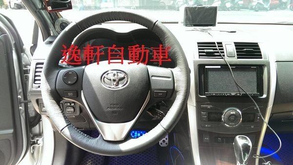 (逸軒自動車)2002~2013ALTIS直上新款11代方向盤+換檔撥片+音響控制鍵+真皮方向盤